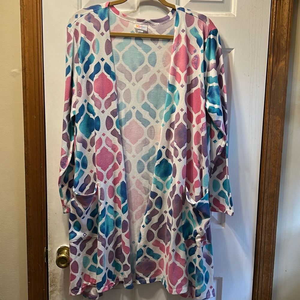Lularoe Caroline cardigan
Size XL
Good condition